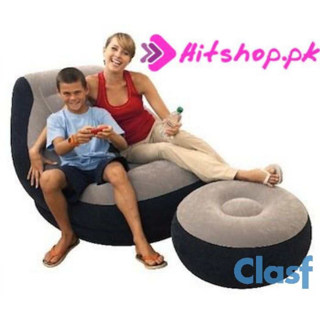 Intex Inflatable Sofa and Stool 68572NP